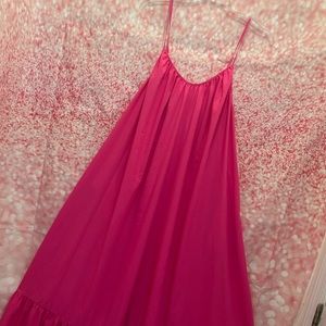 Pink summer dress